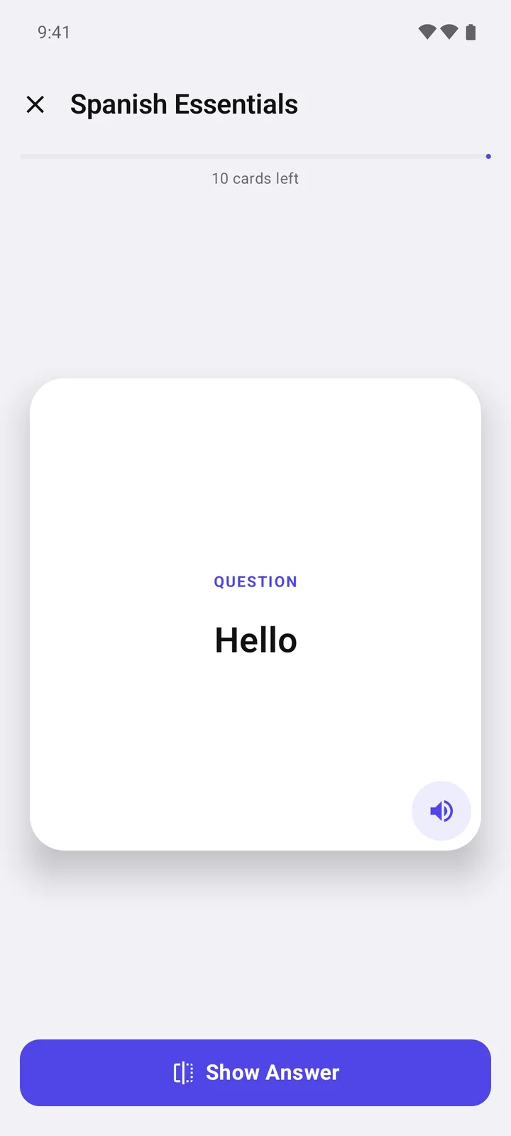 Flashwise app — Spaced repetition